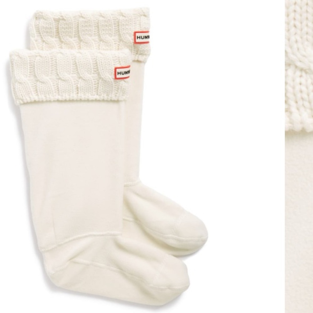 Hunter Original Tall Cable Knit Cuff Boot Socks